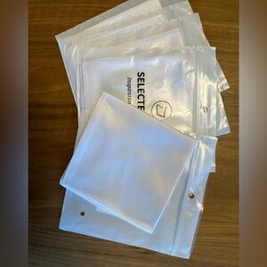 Men’s White Pocket Square / Handkerchief (5)